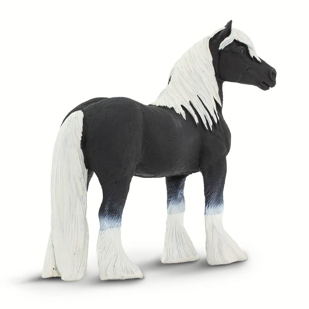 Gypsy Vanner Stallion Figurine