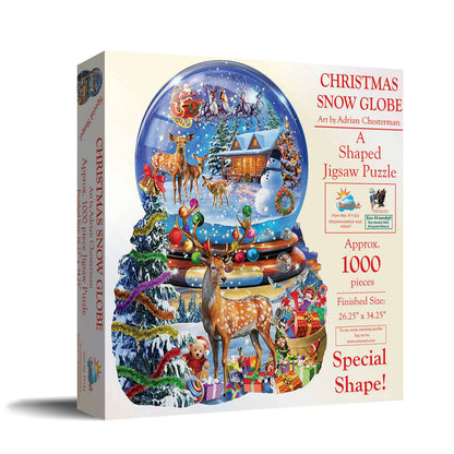 Christmas Snow Globe Puzzle - 1000pcs