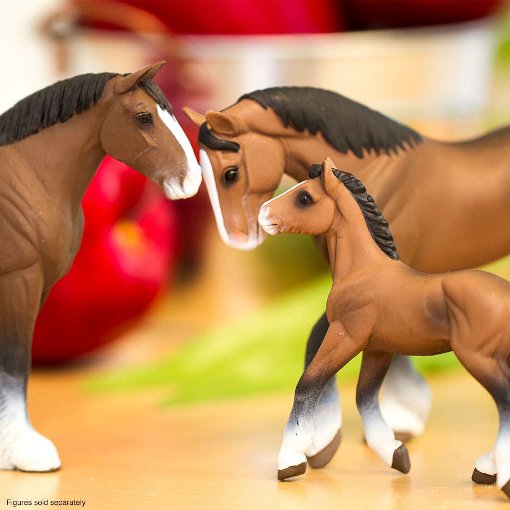 Clydesdale Foal Figurine