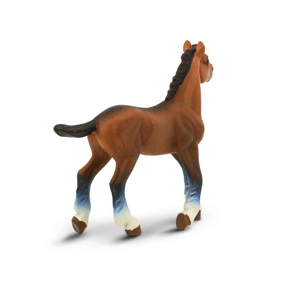 Clydesdale Foal Figurine