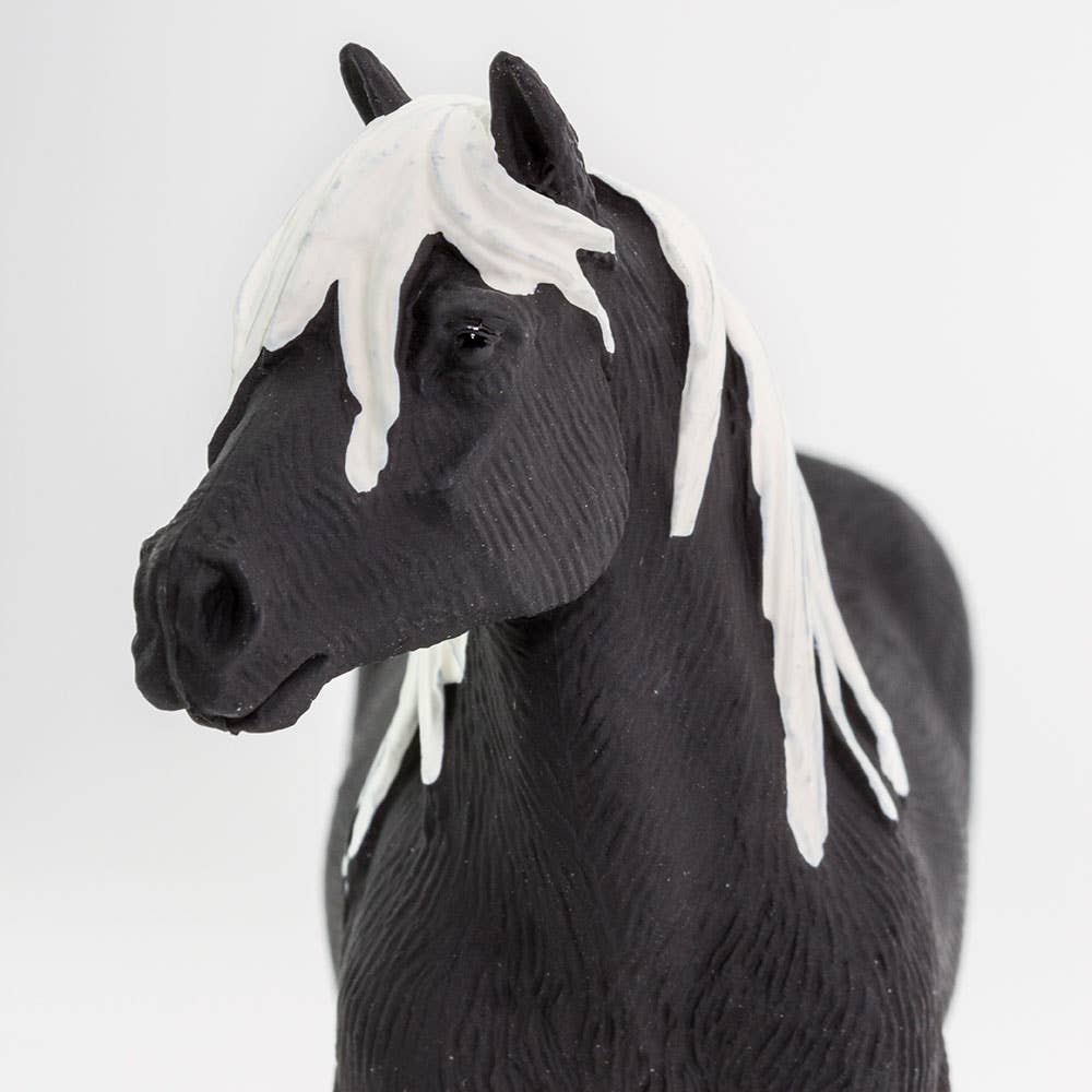 Gypsy Vanner Stallion Figurine