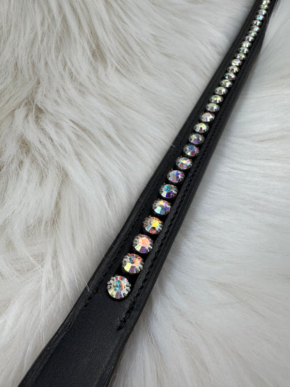 "Winter Flower" Browband - Black