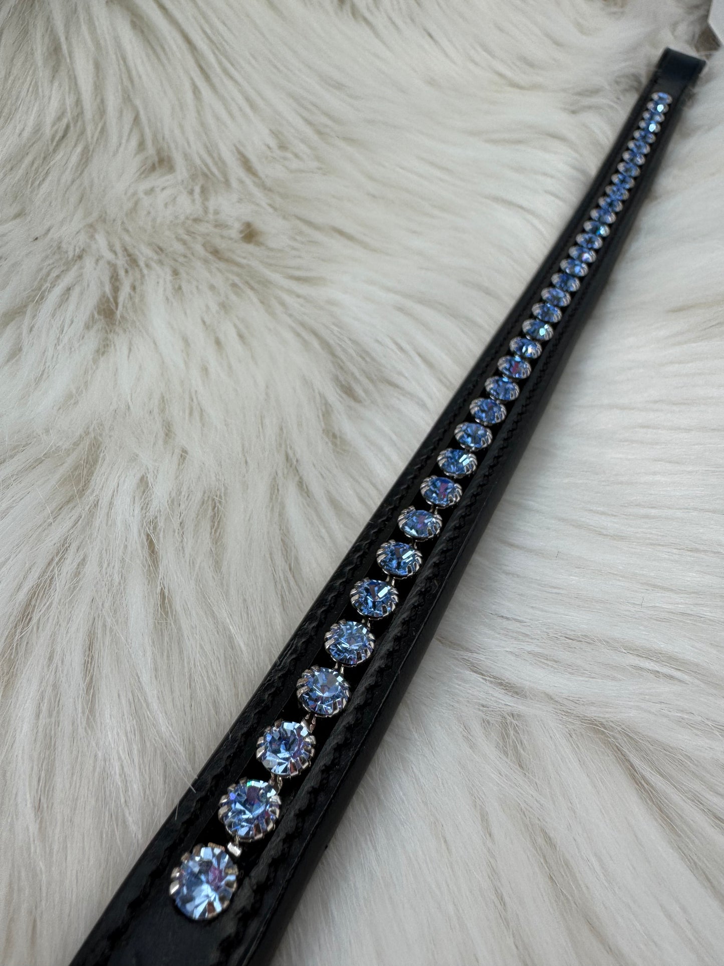 "Frozen" Browband - Black