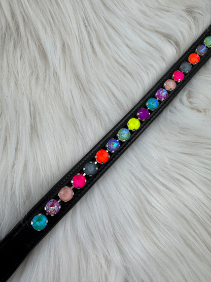 "Neon Lights" Browband - Black