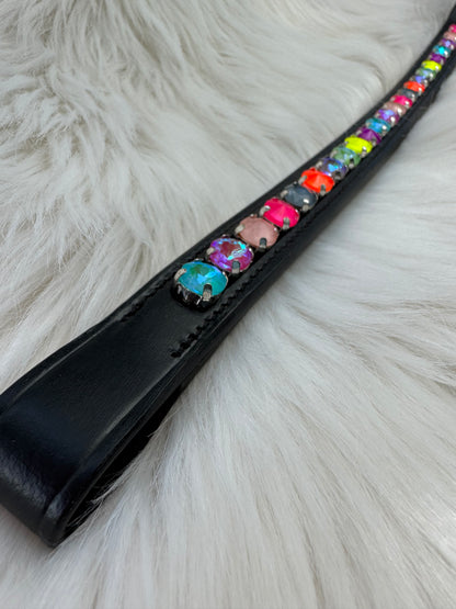 "Neon Lights" Browband - Black