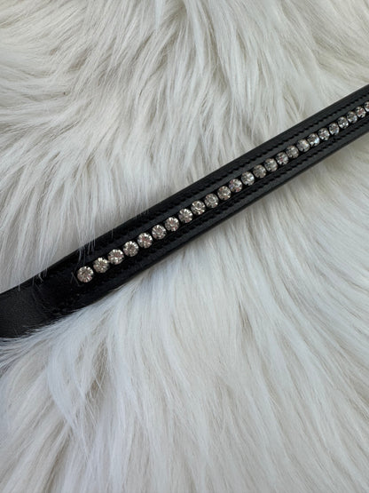 "Soft Flower" Browband - Black