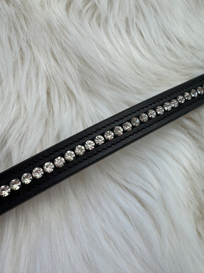 "Soft Flower" Browband - Black