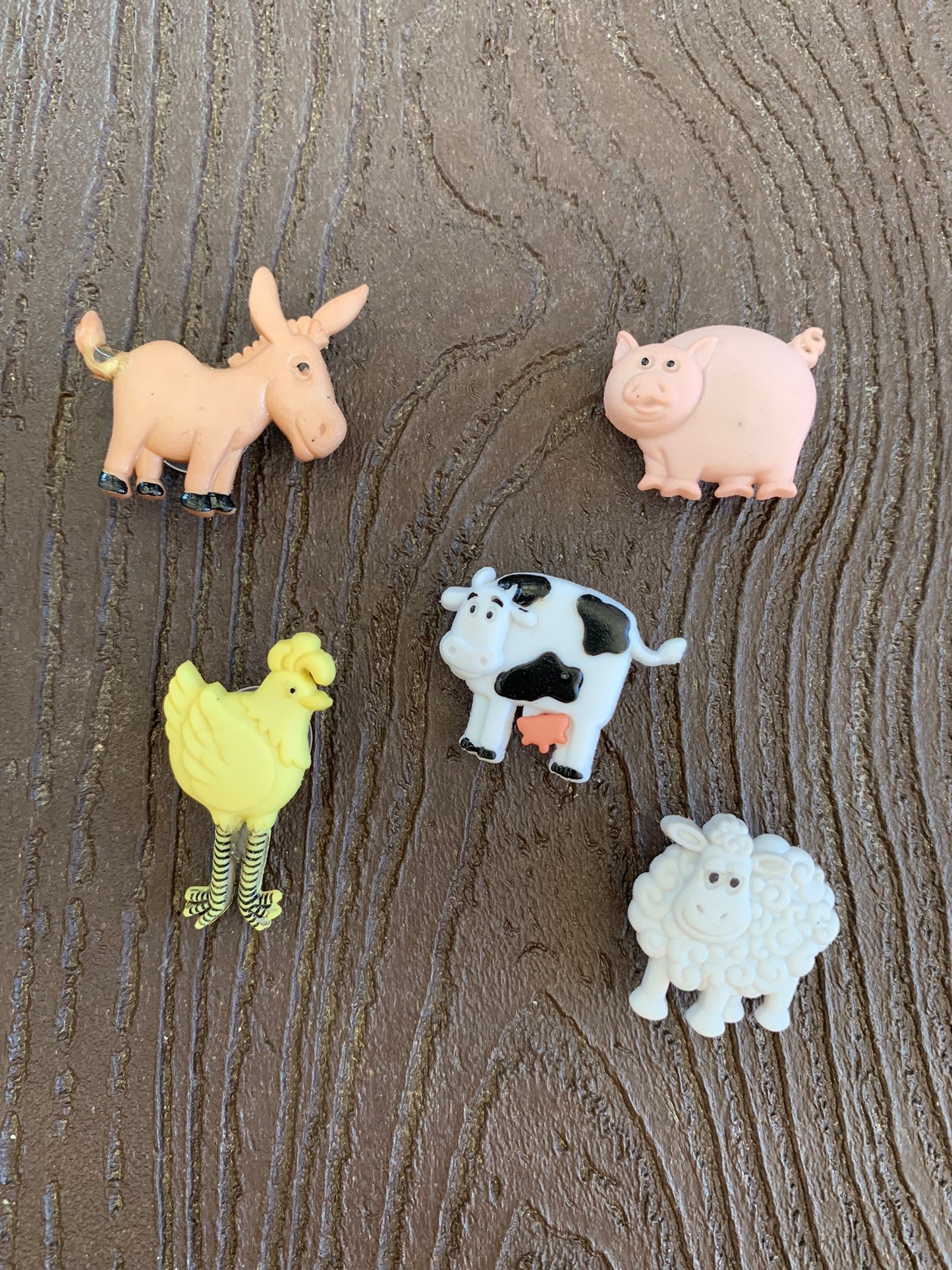 Farm Animal Shoe Charm