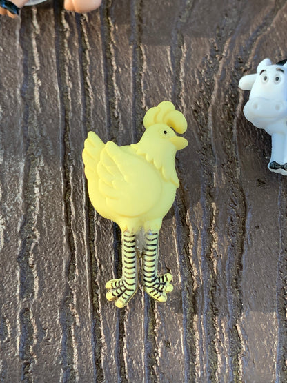 Farm Animal Shoe Charm