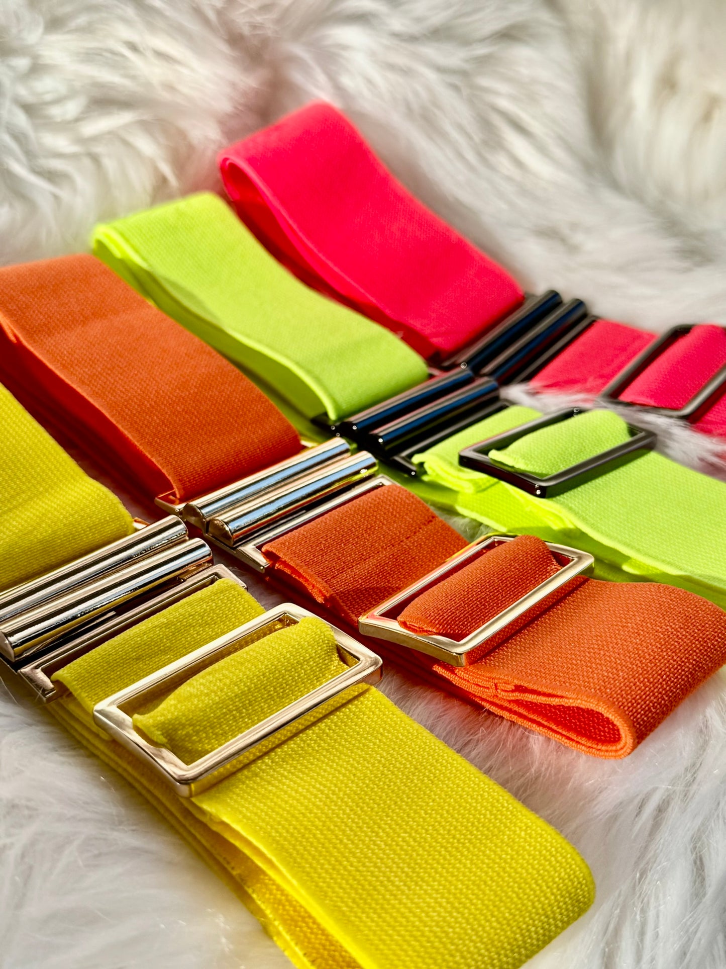 Youth Neon Elastic Belt by CMB