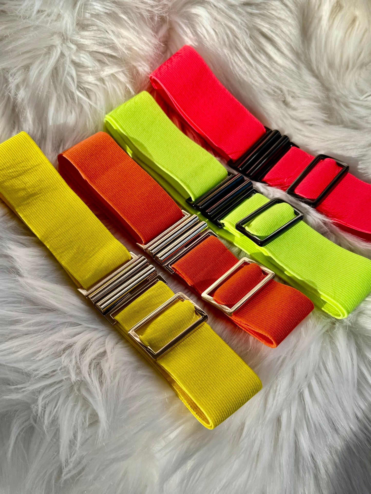 Youth Neon Elastic Belt by CMB