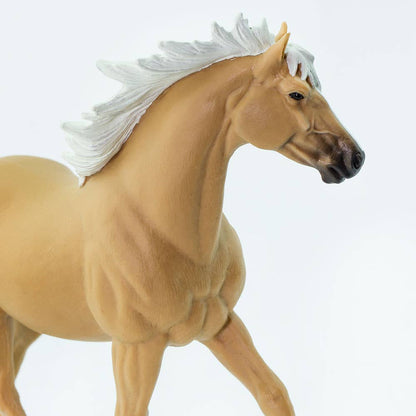 Palomino Mustang Stallion Figurine