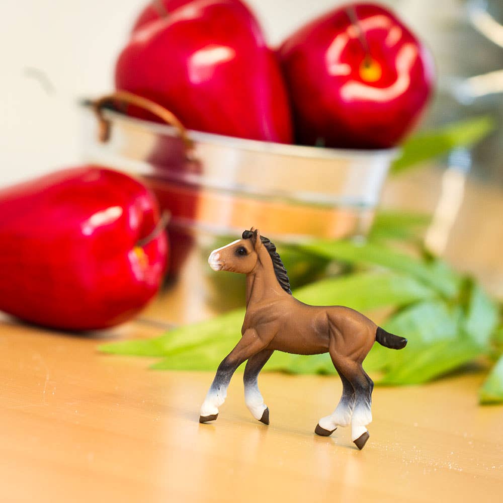 Clydesdale Foal Figurine