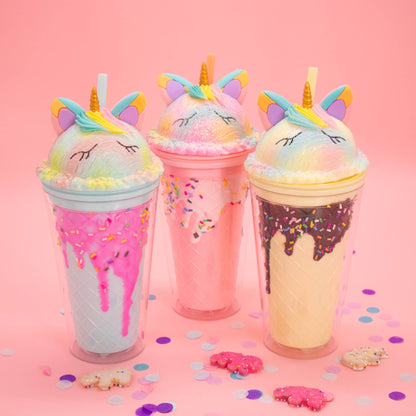 Mint Unicorn Scoop Cone Tumbler