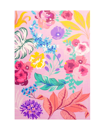 Tropical Florals Softcover Notebook