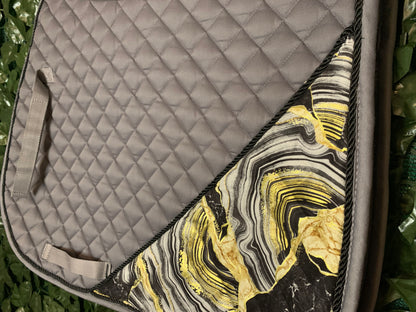 Marbled AP Saddle Pad