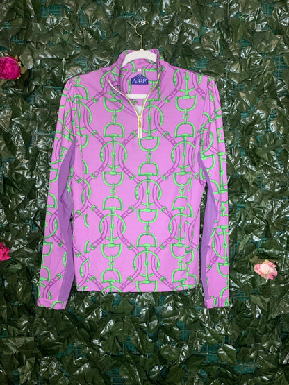 Emerald Snaffle Bits Long Sleeve Sun Shirt