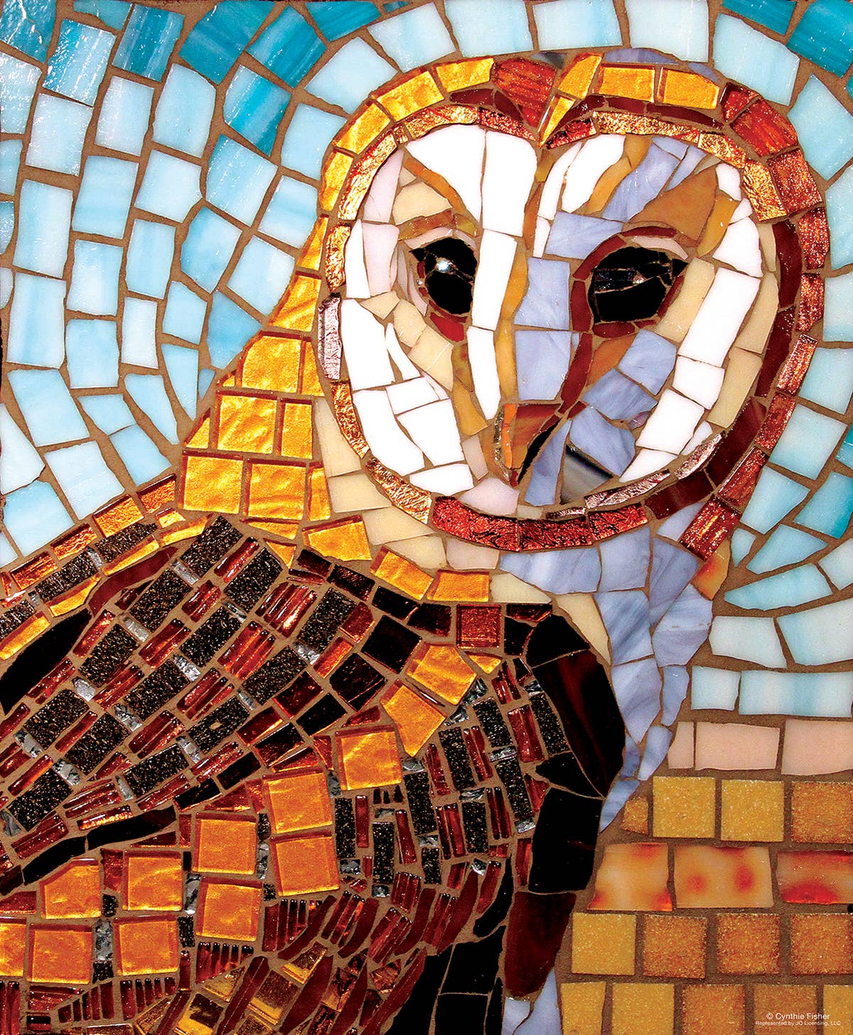 Stained Glass Owl Puzzle - 1000pcs