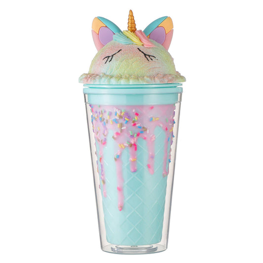 Mint Unicorn Scoop Cone Tumbler