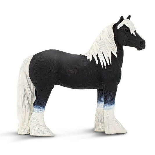 Gypsy Vanner Stallion Figurine