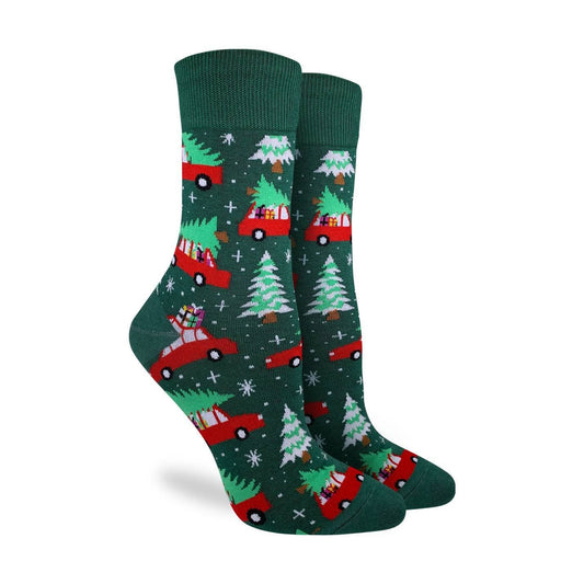 Women's Christmas Trees Classic Socks