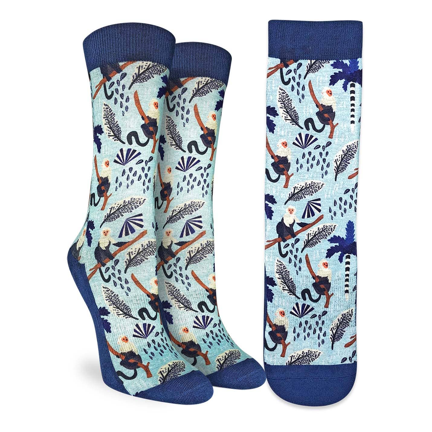 Women's Tropical Monkeys Active Fit Socks