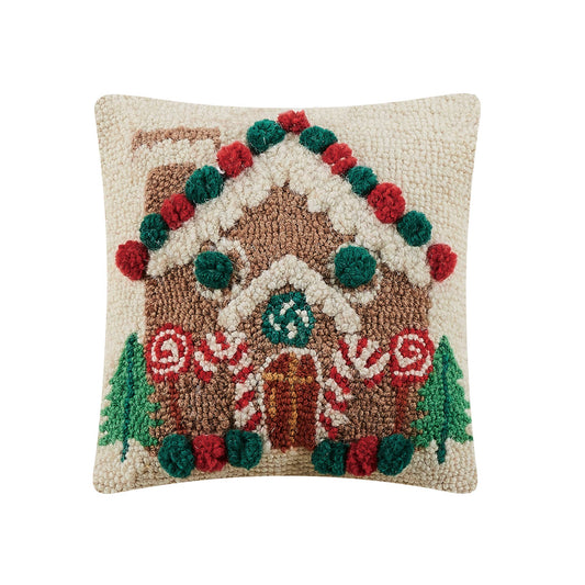 Gingerbread House Pillow