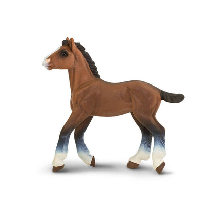 Clydesdale Foal Figurine