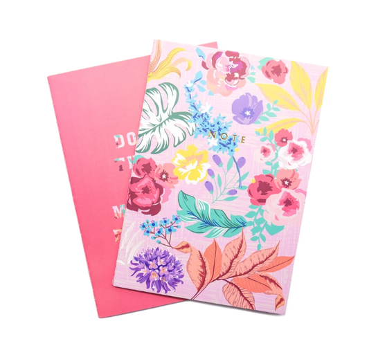 Tropical Florals Softcover Notebook