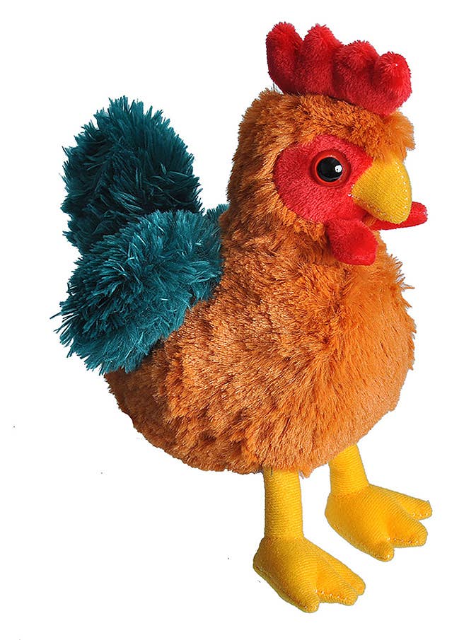 Rooster Plushie 7"