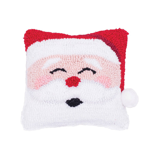 Happy Santa - 8" x 8" Pillow